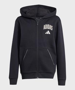Sweat zippé à capuche garçon - Adidas vue1 - ADIDAS - GEMO