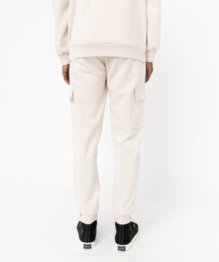 Pantalon de jogging coupe cargo homme vue3 - GEMO 4G HOMME - GEMO