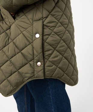 Manteau matelassé à capuche femme grande taille vue5 - GEMO 4G GT - GEMO