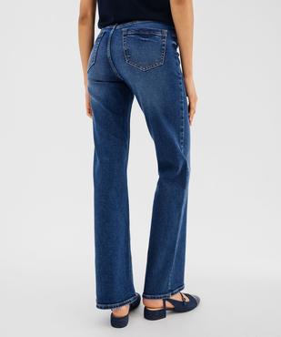 Jean flare taille haute femme - LuluCastagnette vue3 - LULU CASTAGNETTE GEMO FOR GOOD - GEMO