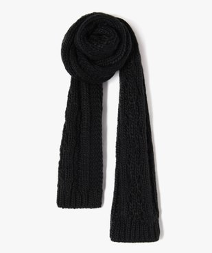 Echarpe en gosse maille torsadée femme vue1 - GEMO (ACCESS) - GEMO