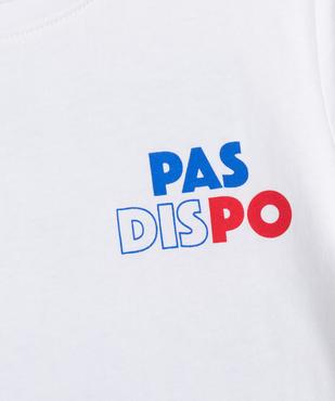 Tee-shirt manches courtes spécial coupe du monde garçon vue2 - GEMO 4G GARCON - GEMO