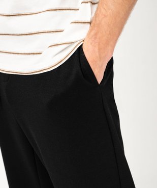 Pantalon en maille avec ceinture ajustable homme vue2 - GEMO (HOMME) - GEMO