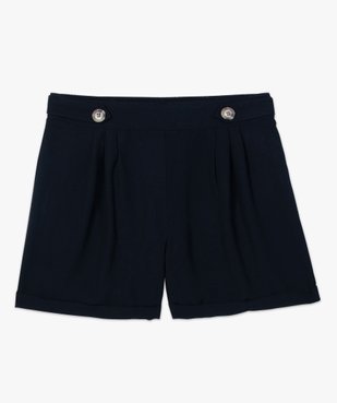 Short femme fluide taille haute vue4 - GEMO(FEMME PAP) - GEMO