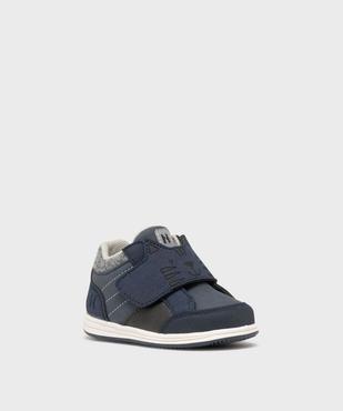 Chaussures premiers pas fermeture scratch bébé garçon - Hobiz vue2 - HOBIZ - GEMO