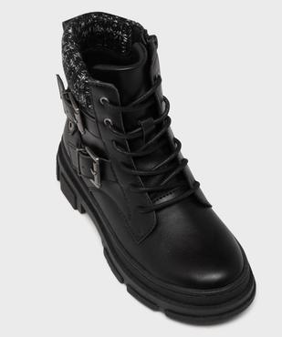 Bottines biker avec semelle crantée fille - Lovely Wings vue5 - LOVELY WINGS - GEMO