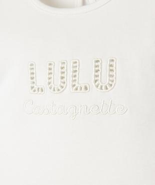 Ensemble 2 pièces tee-shirt et short bébé fille - LuluCastagnette vue5 - LULU CASTAGNETTE GEMO FOR GOOD - GEMO