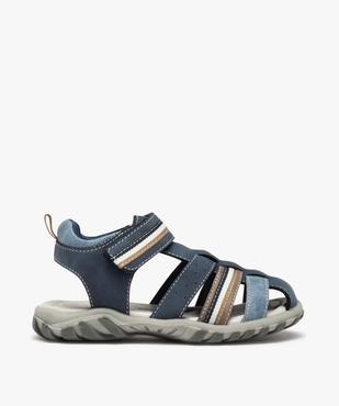 Sandales garçon multi-brides fermeture scratch vue1 - GEMO (ENFANT) - GEMO