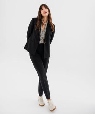 Veste de blazer coupe cintrée femme vue4 - GEMO(FEMME PAP) - GEMO