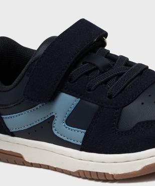 Baskets à scratch bicolores garçon - 5 Miles vue6 - 5 MILES - GEMO