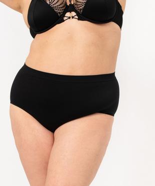 Culotte en microfibre femme grande taille vue2 - GEMO 4G FEMME - GEMO