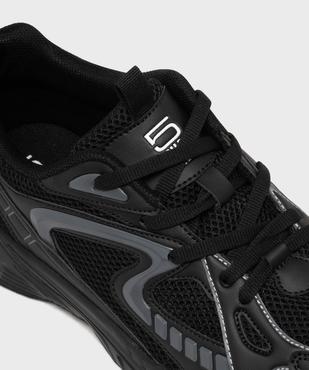 Baskets jogger en mesh garçon - 5 Miles vue6 - 5 MILES - GEMO