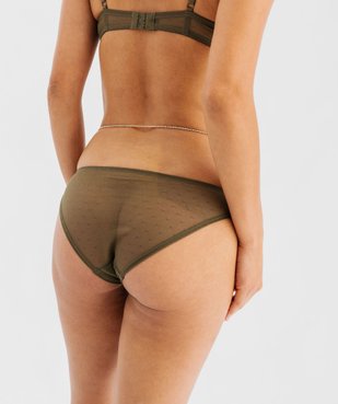 Culottes en dentelle et tulle femme (lot de 2) vue4 - GEMO(HOMWR FEM) - GEMO