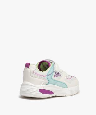 Baskets fille à lacets élastiques et scratchs - Slazenger vue4 - SLAZENGER - GEMO