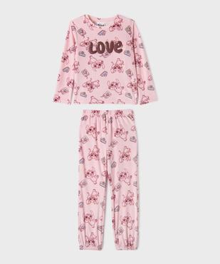 Pyjama avec motifs Stitch fille - Disney vue1 - LILO & STITCH - GEMO