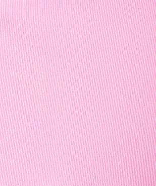 Débardeur asymétrique en maille côtelée fille vue3 - GEMO 4G FILLE - GEMO