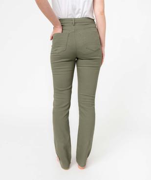 Pantalon coupe Regular taille normale femme vue3 - GEMO 4G FEMME - GEMO