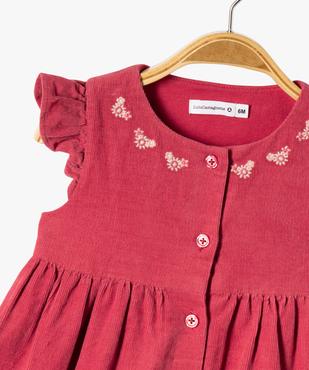 Ensemble 2 pièces robe + collants bébé fille - LuluCastagnette vue3 - LULUCASTAGNETTE - GEMO