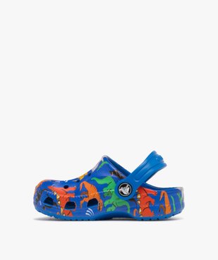 Sabots souples garçon dessus perforé et à motifs avec bride pivotante Baya Seasonnal Print - Crocs vue3 - CROCS - GEMO