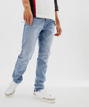 Jean Straight délavé homme vue1 - GEMO 4G HOMME - GEMO