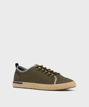 Tennis en toile et semelle corde homme - Urban Steps vue2 - URBAN STEPS GEMO FOR GOOD - GEMO
