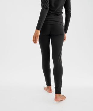 Legging thermique avec taille élastique femme vue3 - GEMO(HOMWR FEM) - GEMO