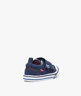 Baskets bébé garçon en toile denim et à double scratch - Beppi vue4 - SANS MARQUE - GEMO
