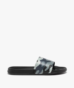 Mules de piscine garçon à bandeau camouflage vue1 - GEMO (PLAGE) - GEMO