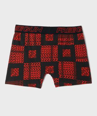 Boxers de sport en coton stretch garçon (lot de 3) - Freegun vue3 - FREEGUN - GEMO