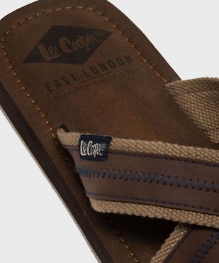 Mules à larges brides croisées homme - Lee Cooper vue6 - LEE COOPER - GEMO