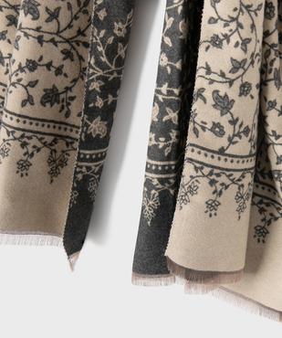 Echarpe à motifs fleuris femme vue2 - GEMO (ACCESS) - GEMO