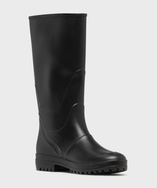 Bottes de pluie homme à semelle crantée contrastée vue8 - URBAN STEPS - GEMO