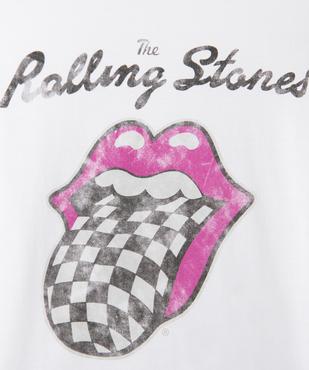 Tee-shirt fille à manches courtes imprimé - Rolling Stones vue2 - ROLLING STONES - GEMO