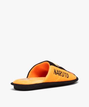 Chaussons homme imprimés et moelleux en velours - Naruto vue5 - NARUTO - GEMO