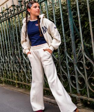 Sweat à capuche coupe courte fille - Camps United vue1 - CAMPS GEMO FOR GOOD - GEMO