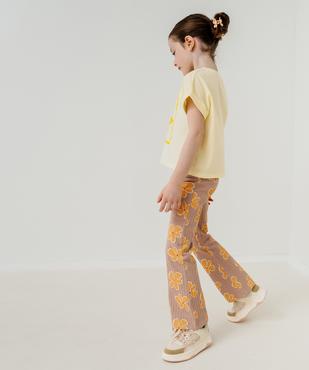 Legging flare fille vue1 - GEMO 4G FILLE - GEMO