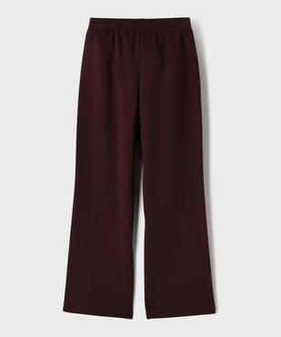 Pantalon de sport coupe large fille vue4 - GEMO (JUNIOR) - GEMO