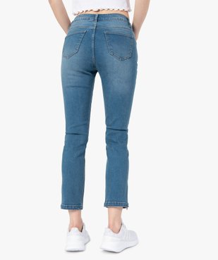 Jean femme coupe skinny longueur 7/8ème  vue3 - GEMO (JEAN) - GEMO