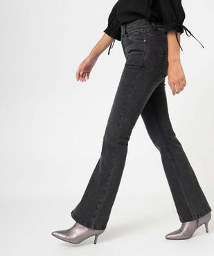 Jean femme coupe Bootcut taille haute vue1 - GEMO(FEMME PAP) - GEMO
