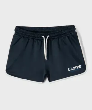 Short de sport à taille élastiquée fille - Camps United vue1 - CAMPS US - GEMO