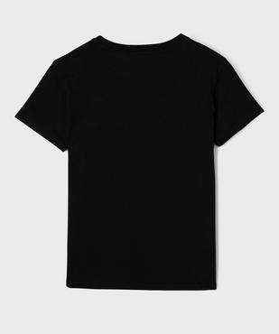 Tee-shirt à manches courtes et col rond fille vue12 - GEMO (JUNIOR) - GEMO