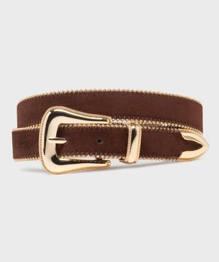 Ceinture bohème à détails métalliques femme vue1 - GEMO (ACCESS) - GEMO