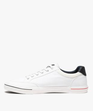 Baskets homme en toile unie à lacets – US Polo Assn vue4 - US POLO - GEMO