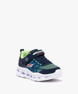 Baskets garçon running à semelle perforée lumineuse S Lights - Skechers vue2 - SKECHERS - GEMO