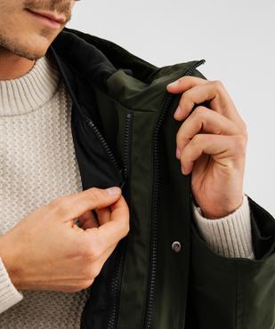 Parka doublée à capuche homme vue7 - GEMO (HOMME) - GEMO