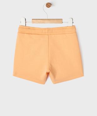 Short en maille avec ceinture ajustable bébé garçon vue6 - GEMO 4G BEBE - GEMO