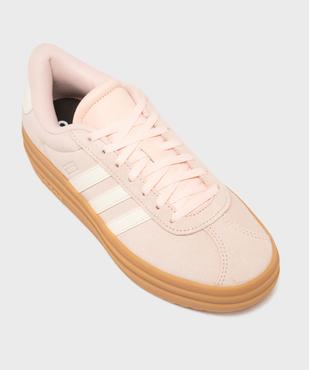 Baskets VL Court bold dessus cuir femme - Adidas vue5 - ADIDAS - GEMO