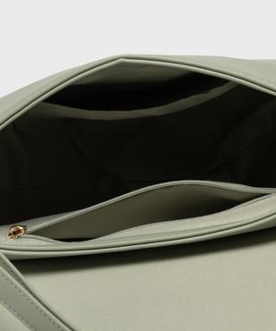 Sac besace demi-lune à détail foulard femme vue3 - GEMO (ACCESS) - GEMO