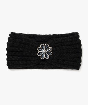 Bandeau cache-oreilles avec bijou en strass femme vue1 - GEMO (ACCESS) - GEMO