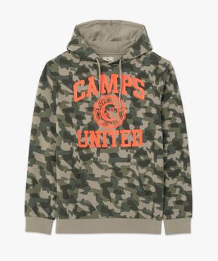 Sweat homme à capuche avec motif XXL – Camps United vue4 - CAMPS UNITED - GEMO